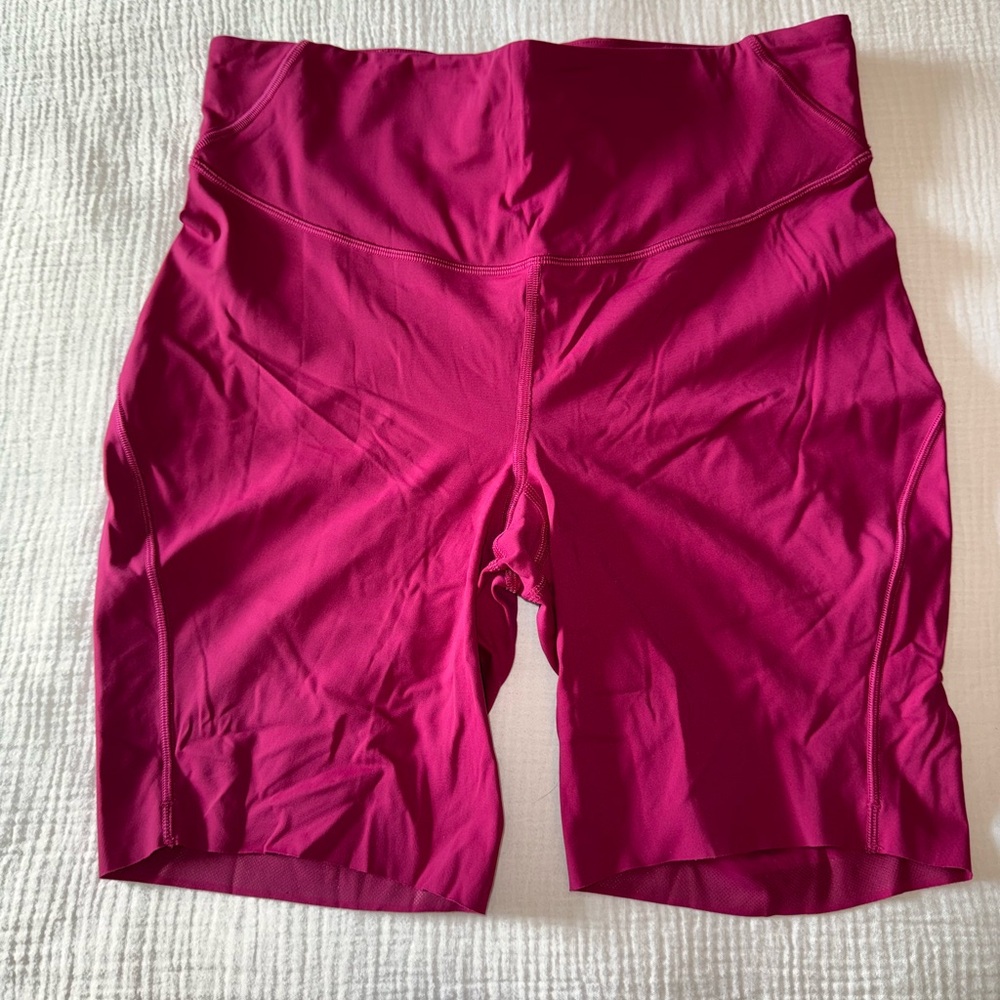 Lululemon Base Pace High-Rise Short 8" - Wild Berry - Sz 10